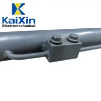 Vérin hydraulique en acier chromé dur, double action, conception d'étanchéité haute pression, fabrication sur mesure en usine