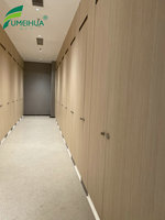 Cloisons de salle de bain / cabines de douche et toilettes Fumeihua modernes, économiques, d'occasion, en panneaux HPL de 12 mm d'épaisseur, étanches, certifiées CE