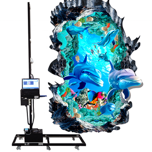 In Trên Tất Cả Các Dọc L3118 Ngoài Trời Và Trong Nhà Máy In Tường Kính HD Độ Chính Xác 3D Các Máy In Tường - Product Image 3