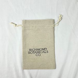 New Design Promotion 100% Jute Material <b>Drawstring</b> <b>Pouch</b> Eco-Friendly Jute Dust <b>Pouch</b> Multiple Sizes Natural Linen Jute Bag - Product Image 3