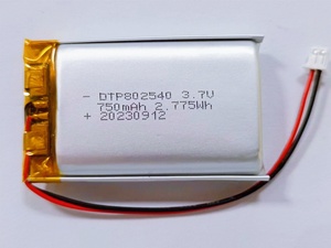 충전식 사자 폴리머 배터리 <span class=keywords><strong>3.7v</strong></span> 802540 750mah 800mah 850mah 950mah 리포 배터리 드론 배터리 Pili - Product Image 6