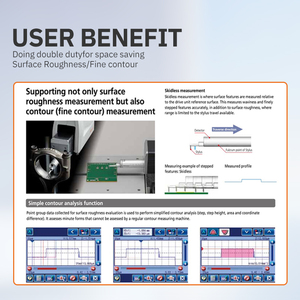 Medidor de Rugosidad Superficial Mitutoyo SJ410 con Pantalla a <span class=keywords><strong>Color</strong></span>, Alta Precisión de 0.001um y 1 Año de Garantía - Product Image 5