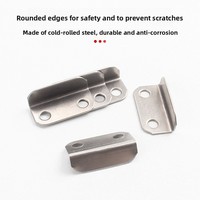 Loquet d'angle droit en L pour tiroir de bureau, accessoire de mobilier, butée de porte, vente directe