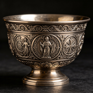 OEM Custom CNC Machined for Machining Brass Ritual Bowl Religious Feng Shui Metal <b>Craft</b> Guangdong - Product Image 1