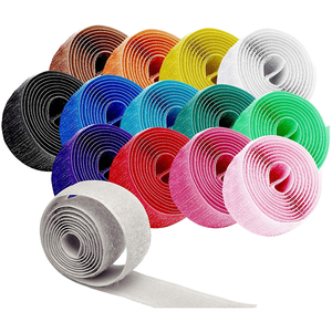 Özel boyut çevre dostu % 100% Polyester dikmek kendinden yapışkanlı döngü kanca raptiye bant kayış kopçası döngü raptiye WENHAO WH-000 - Product Image 2