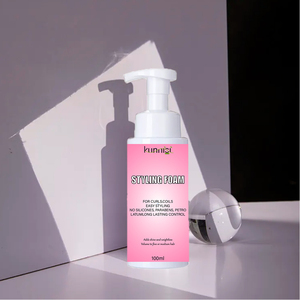 <span class=keywords><strong>Mousse</strong></span> coiffante à l'huile d'<span class=keywords><strong>olive</strong></span> bio <span class=keywords><strong>Mousse</strong></span> crème unisexe pour une forte tenue sur les cheveux bouclés et crépus pour la fabrication de perruques bouclées - Product Image 2