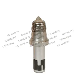 Tungsten Carbide Lõi Khoan Bullet Răng Vòng Shank Trái Đất Auger Bits Foundation Khoan Picks B47K22H