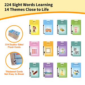 <strong>Children's</strong> 2-6 Years Old Talking Flash Cards with Plastic Drawing Tablet Musical Learning Toy for Teaching Reading and Drawing - Product Image 3