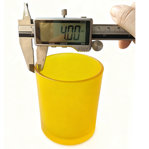 mum kavanozu toptan tarros de velas coloured <strong>candle</strong> vessels frosted empty luxury glass <strong>candle</strong> <strong>jars</strong> custom <strong>candle</strong> <strong>jars</strong> with lids - Product Image 4