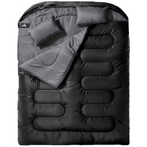 <span class=keywords><strong>Grand</strong></span> <span class=keywords><strong>sac</strong></span> <span class=keywords><strong>de</strong></span> <span class=keywords><strong>couchage</strong></span> <span class=keywords><strong>double</strong></span> XL pour adultes, pour 2 personnes, toutes saisons, pour le camping, la randonnée et le <span class=keywords><strong>sac</strong></span> à dos par temps <span class=keywords><strong>froid</strong></span> - Product Image 1