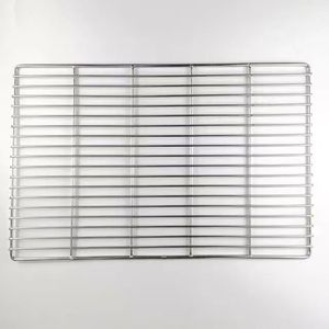 Grille de cuisson coréenne jetable en acier inoxydable avec maille de fil métallique élargie pour poulet rôti, technique de tissage, traitement par soudage et découpe - Product Image 1