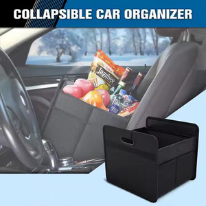 Hot Selling große tragbare zusammen klappbare <span class=keywords><strong>Oxford</strong></span> Auto Aufbewahrung sbox Tasche Boot Organizer - Product Image 2
