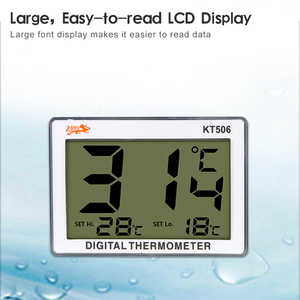 LCD Kỹ Thuật Số Bể <span class=keywords><strong>C</strong></span>á Bể <span class=keywords><strong>C</strong></span>á Terrarium Monitor Đo Nhiệt Độ - Product Image 5