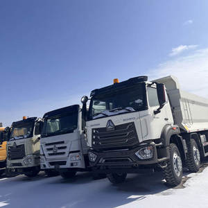 SINOTRUCK HOWO 8X4 <b>12</b>-Wheel Dump Truck 31-40T Capacity Diesel Heavy Duty Engineering Transport Vehicle - Product Image 2