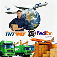 Meilleur agent d'expédition aérienne DDP de Shenzhen Chine à l'aéroport de Dubaï EAU DXB, transitaire logistique express DHL UPS
