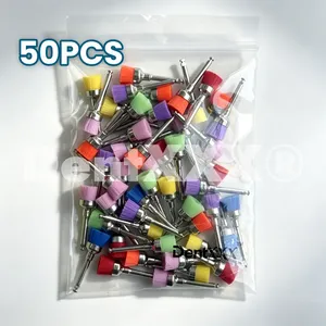 หัวขัดเงาไนลอนแบบมีสี 10/50/100 ชิ้น, พอดีอย่างสมบูรณ์แบบ, แปรงแบบใช้แล้วทิ้ง, ขัดเงาและทำความสะอาด - Product Image 5