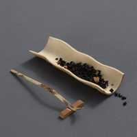 Cuillère à matcha japonaise en bambou faite à la main, accessoires pour le thé Kung Fu