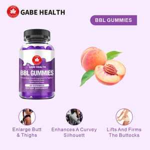 Fabricant de Gummies Personnalisés ODM pour l'Augmentation des Fesses, Bonbons Gélifiés Végétaliens pour le Remodelage des Hanches, Marque Privée - Product Image 1