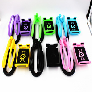 Support de Téléphone Universel Flexible Rotatif à 360° à Suspendre Autour du Cou, Fixation pour Lit Compatible avec <span class=keywords><strong>iPhone</strong></span> - Product Image 6