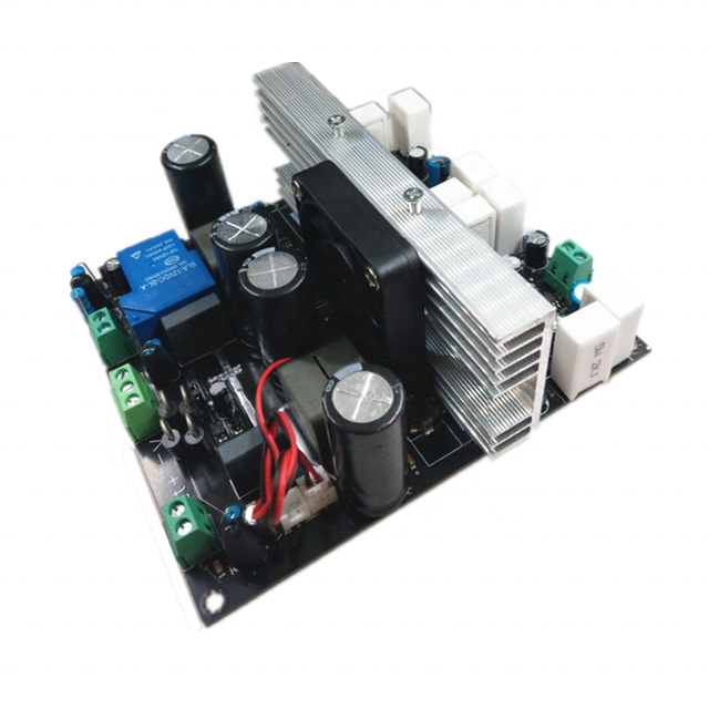 IRS2092 Class D 2000W BTL 4227 Full Frequency Subwoofer Stage Home Power Amplifier Board With Speaker Protection Relay