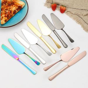 Wholesales Stainless Steel Pizza Cake Cutter Home <b>Baking</b> Tools Cake Knife Spatula Utensil <b>Set</b> for Wedding - Product Image 2
