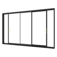 Portes pliantes en aluminium sur mesure, double vitrage, pour villa, patio, hôtel et projets d'aménagement intérieur/extérieur