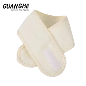 Bandeau en tissu <span class=keywords><strong>anti</strong></span>-dérapant uni <span class=keywords><strong>pour</strong></span> la fabrication en série, avec logo personnalisé, idéal <span class=keywords><strong>pour</strong></span> le lavage du visage matinal à domicile - Product Image 4