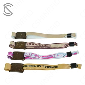 Bracelet NFC réglable en polyester RPET fait main, certifié écologique, coquille de noix de coco, puces NTAG213/216, ISO 14443A, carte de membre - Product Image 6