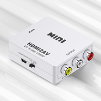 Konverter HDTV 1080P Promosi, Adaptor AV ke RCA dengan Selubung PVC dan Pelindung Kombinasi untuk Xbox PC