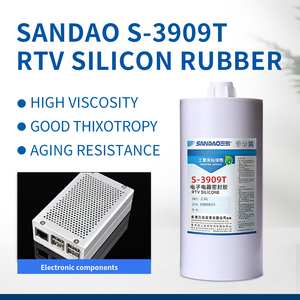 Một thành phần dẫn nhiệt điện tử chống cháy Silicone <span class=keywords><strong>sealant</strong></span> cho máy tính bảng mạch CPU dính - Product Image 2