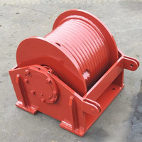Treuil de levage de marchandises pour port et quai avec câble en acier de 8 mm, hauteur de levage de 180 m/200 m, palan hydraulique de 5 t/3 t