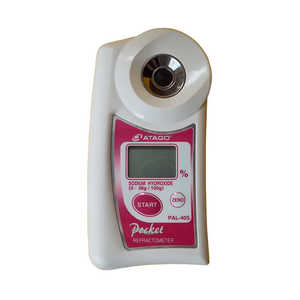 Aismartlink <span class=keywords><strong>Atago</strong></span> 4440 PAL-40S <span class=keywords><strong>Digital</strong></span> Hand-Held bolso refratômetro líquido alcalino, escala especial para hidróxido de sódio - Product Image 1