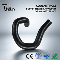 TUSHUN HDEP Tuyau d'alimentation pour compresseur d'air coudé, tuyau de refroidissement moulé en EPDM 0527671000 pour Freightliner Cascadia Detroit Diesel DD15 Heavy