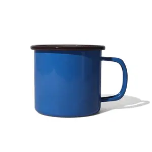 Specializing in the production of custom enamel cup pictures color logo, drinking utensils advertising gifts are in stock