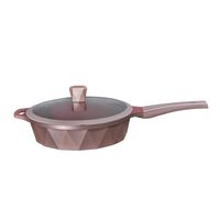 Set panci masak dapur tidak lengket, peralatan masak dapur, panci sup, saus, memasak aluminium, berlian tidak lengket