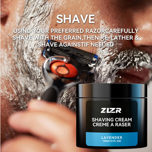 Crema de Afeitar Premium para Hombre con Lavanda OEM/ODM, Hidratante, Suavizante de Barba, Refrescante Post-Afeitado, con Efecto Humectante - Product Image 5
