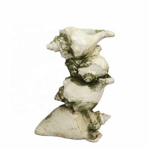 Conchas de mar de resina <span class=keywords><strong>blanca</strong></span> Natural <span class=keywords><strong>grande</strong></span> Vieiras de <span class=keywords><strong>almeja</strong></span> naturales a granel modernas para decoración de pared para escultura de decoración del hogar - Product Image 4