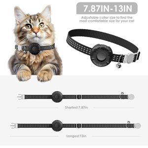 HONGTOP H Traceur GPS pour chat, collier noir, étanche, suivi en temps réel pour chats avec Bluetooth, compatible iOS - Product Image 4