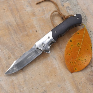 Navaja de Bolsillo Plegable de Acero de Alta Dureza, Grado Industrial, 20CM, para Defensa Personal, Multifuncional, de Madera, para Supervivencia - Product Image 6