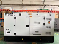Generador Diésel Trifásico Pekins de 100 Kw 125 Kva Súper Silencioso de 50 Hz, Refrigerado por Agua, de Uso Comercial, de Reserva, Construcción Robusta