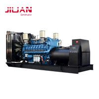 Groupe électrogène super silencieux Diesel avec moteur WEICHAI BAUDOUIN 12M33G6D3/5 50HZ 1400KVA fabriqué à GUANGZHOU