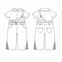 Vêtements de poupée personnalisés en gros, prix de gros, durables pour corps nu BJD 1/12