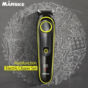 MARSKE 5012 5-en-1 eléctrica Kit de aseo doble de la hoja de afeitar oído, nariz barba y HairTrimmer - Product Image 6