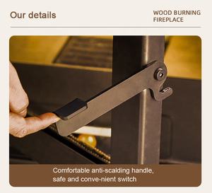 Homestay Calefacción de moda y lujosa limpieza estufa de leña <span class=keywords><strong>chimenea</strong></span> - Product Image 4