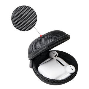 Étui de transport portable en silicone étanche Lianping Mini Simple et Basique en EVA pour écouteurs 8*8*3.5cm - Product Image 2