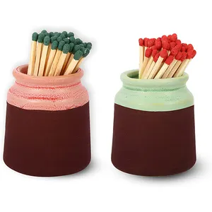 Match Striker for Cute Matches,Match Box with Match Striker Paper with Adhesive, Matches in a Jar for Fireplace Matches