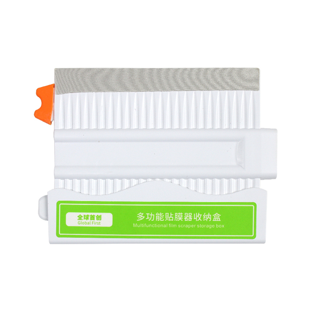Newest TPU Screen Protector Squeegee Cloth Edge Multifunctional Cardboard Scraper for Removing Air Bubbles Mobile Phone