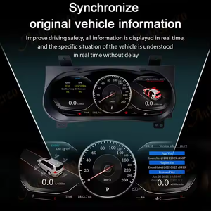 แผงหน้าปัดรถยนต์พร้อม TPMS จอ LCD แสดงความเร็วแบบดิจิตอล สำหรับรถยนต์โตโยต้า ไฮลักซ์ รีโว่ ร็อคโค ฟอร์จูนเนอร์ ปี 2016-2024 เครื่องวัดความเร็วอัตโนมัติ พวงมาลัยซ้ายและขวา - Product Image 6