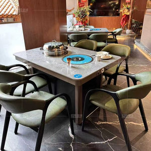 <span class=keywords><strong>Table</strong></span> à manger intégrée sans fumée auto-purifiante <span class=keywords><strong>Barbecue</strong></span> Hotpot commercial domestique <span class=keywords><strong>avec</strong></span> CE ETL - Product Image 3