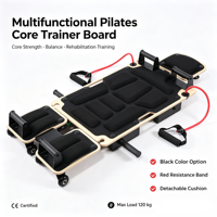 Achat en gros : Planche de Pilates coulissante réglable en ABS personnalisée, multifonctionnelle, avec ensemble complet d'accessoires en bois pour distributeurs de matériel de fitness